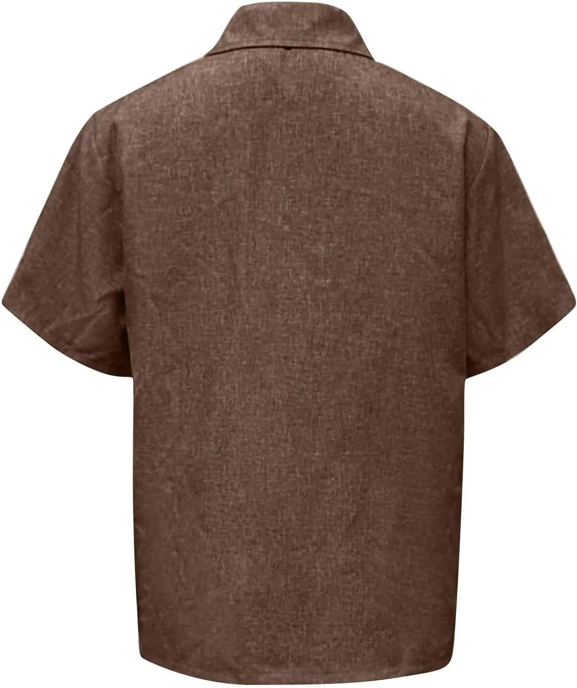 Men's Casual Polo Shirts Short Sleeve Classic Button Distressed Washed T-Shirt Summer Stylish Retro Golf Basic Tees