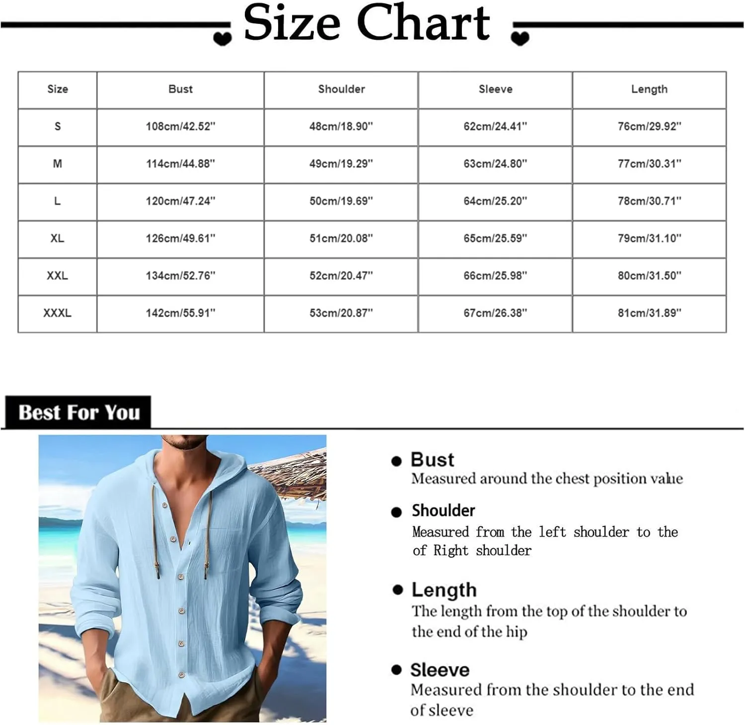 Mens Cotton Linen Henley Shirts with Hood Casual V Neck Drawstring Long Sleeve Hooded Sweatshirt Summer Button Tops