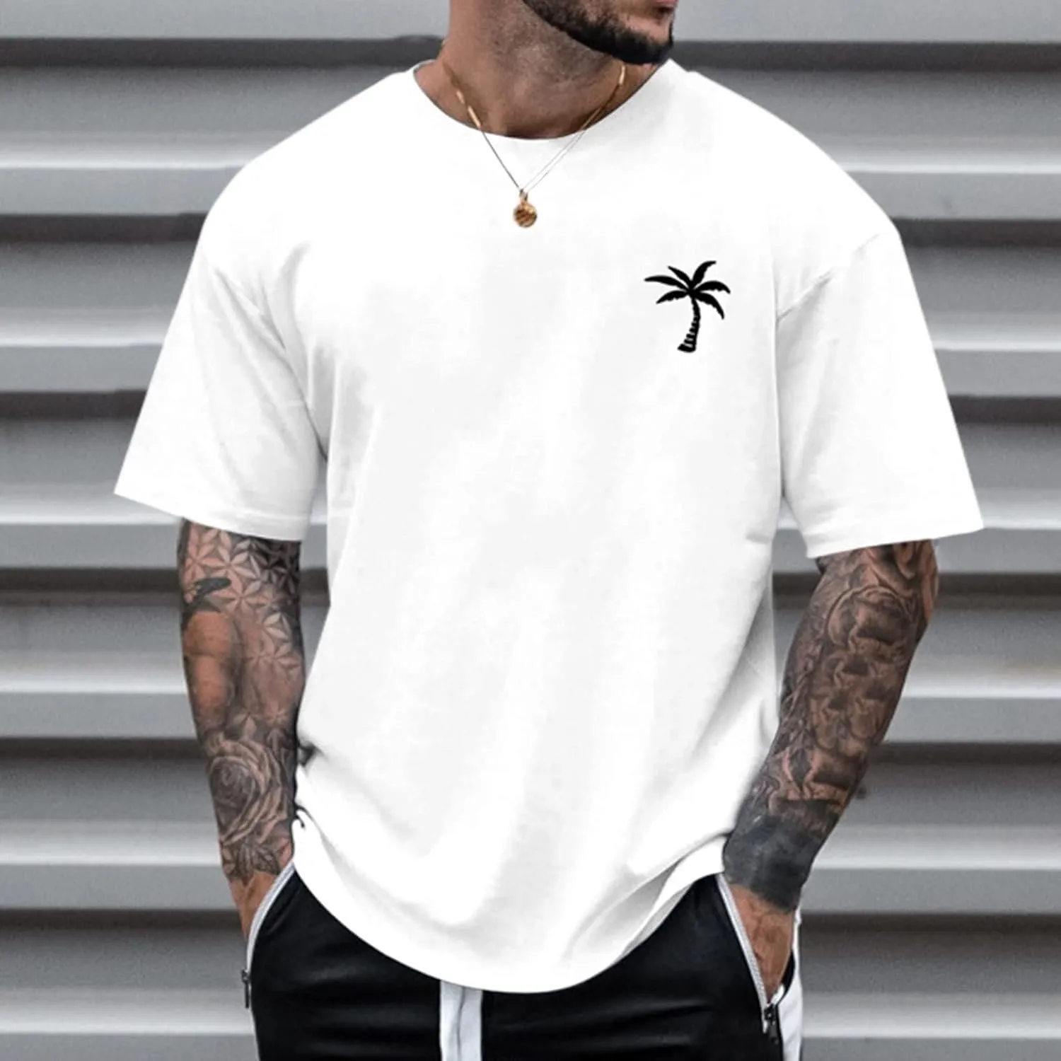 Men's Cotton Sleeve Summer Casual Tops Men's T Shirts Athletic Golf Polo Mens Short Sleeve Shirts Mens Henley