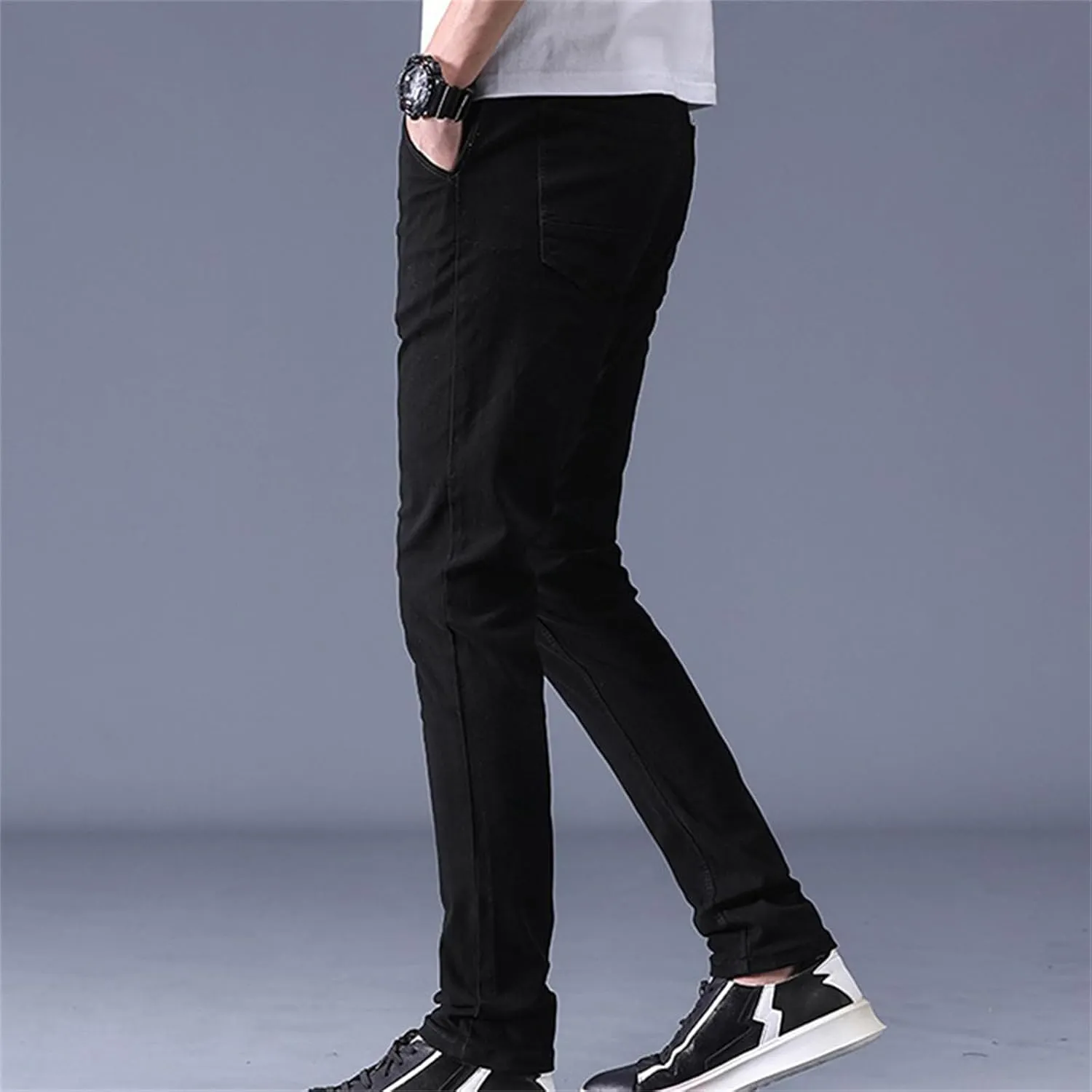Men's Golf Pants Slim Fit Chino Pant Lightweight Stretch Quick Dry Casual Travel Work Dress Pants