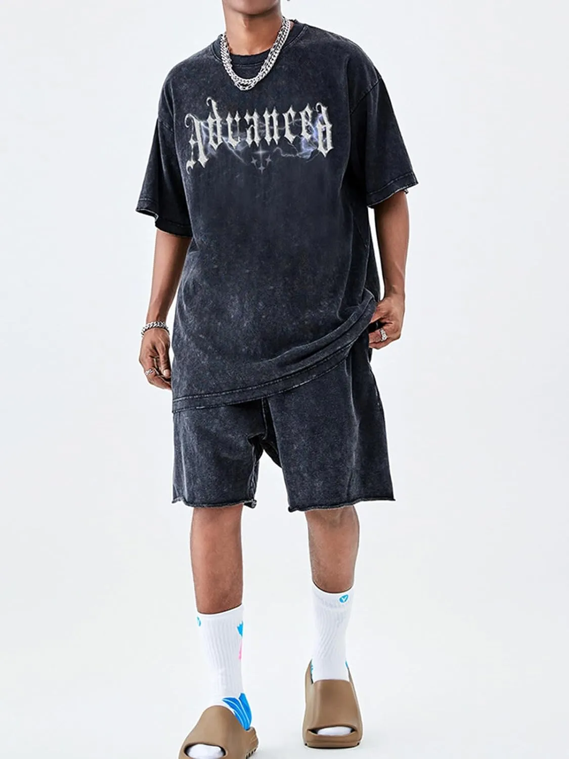 Men's Graphic Tees Shirt Unisex Vintage Cotton T-Shirt Oversized Streetwear Casual Aesthetic Tee Top
