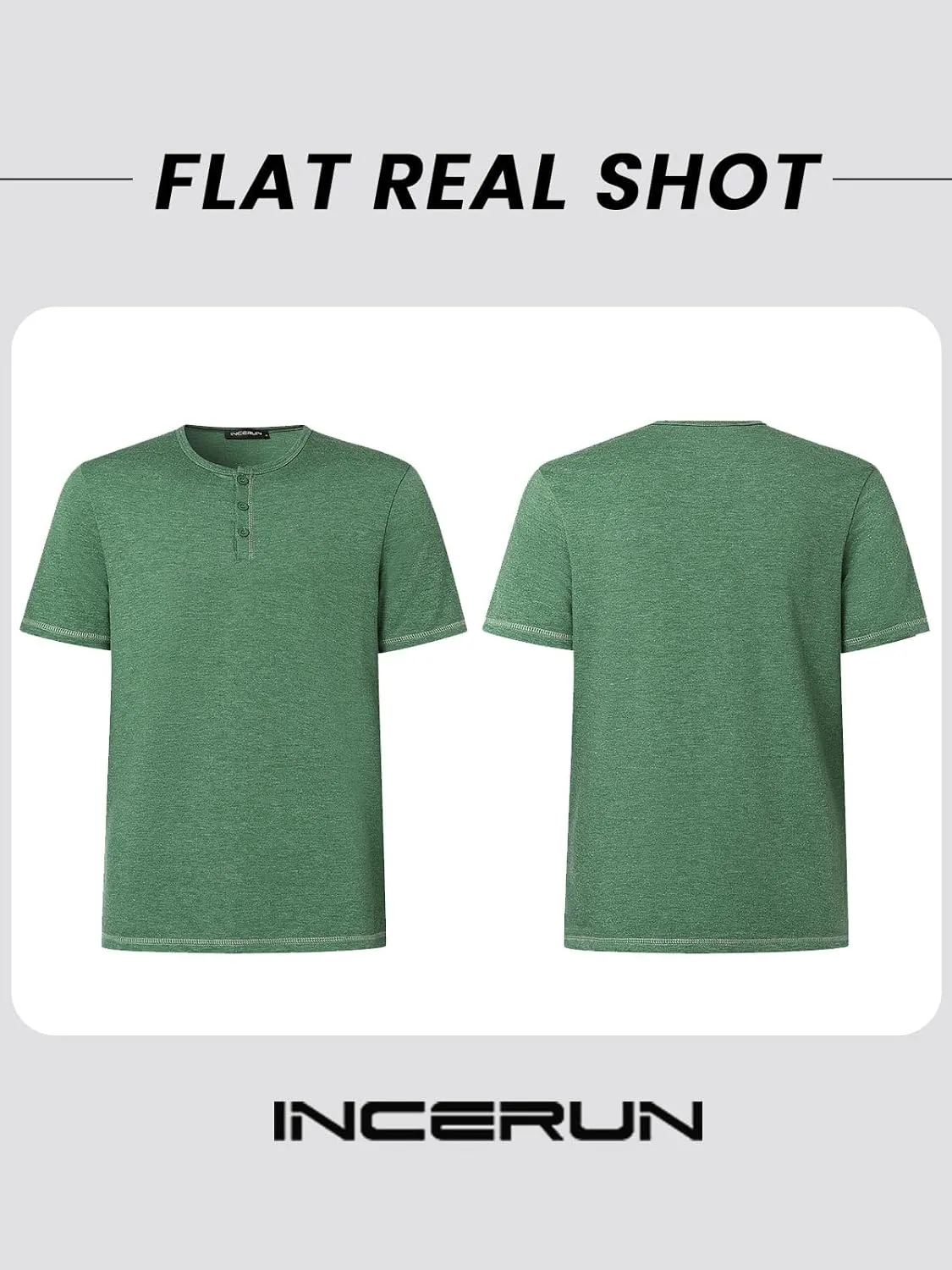 Mens Henley Shirts Short Sleeve Casual V Neck T Shirts Slim Fit Henley Muscle Tshirts Stylish Summer Tee Shirts