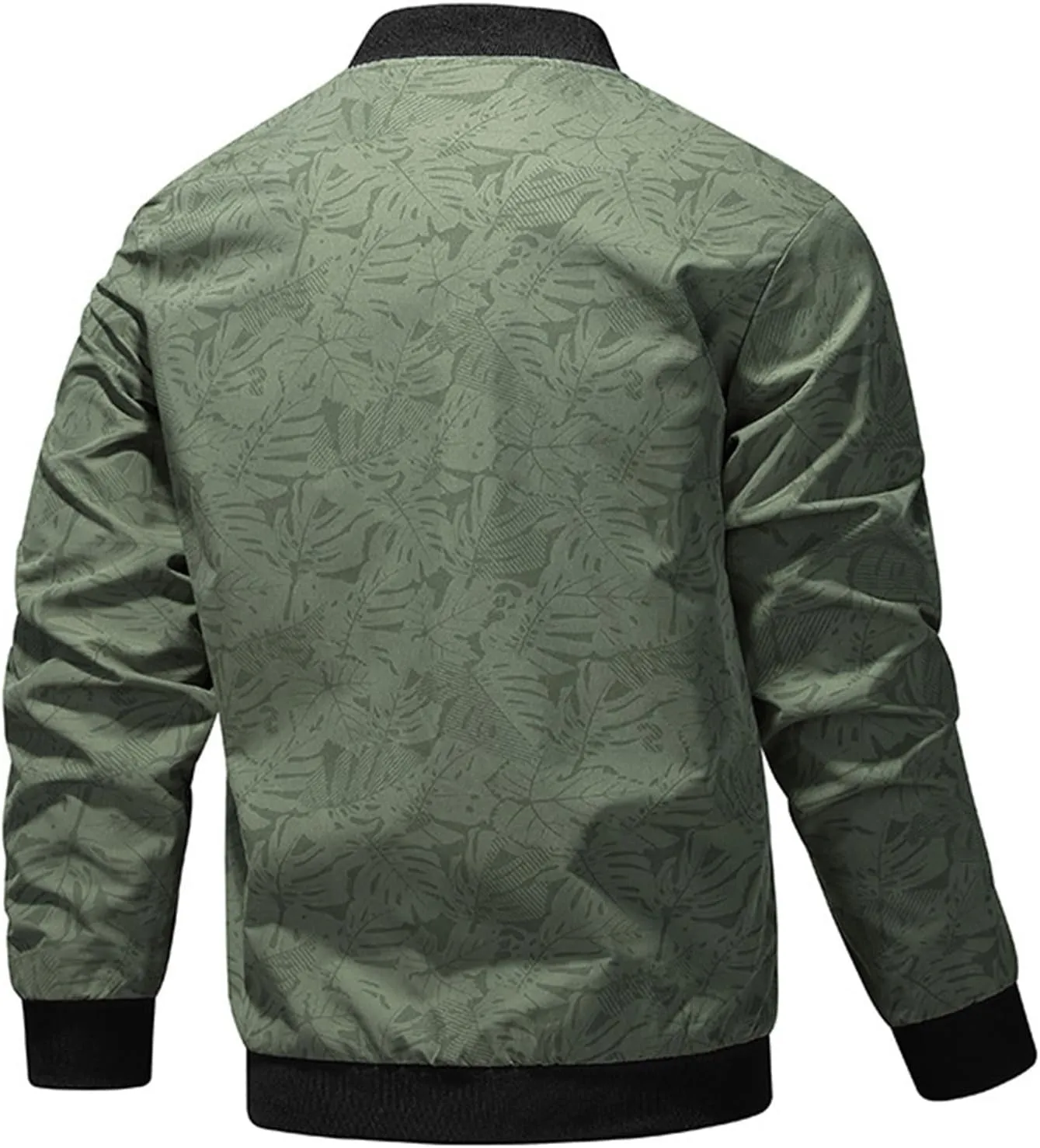 Men's Lightweight Jackets Fashion Wind Breaker Jackets Mens Casual Mens Bomber Jacket Zip Up Jacket for Men