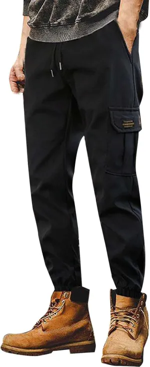 Men's Pants Cargo Relaxed Fit Men's Wild Cargo Pants Casual Joggers Sweatpants Outdoor Waterproof Hiking Work Pants
