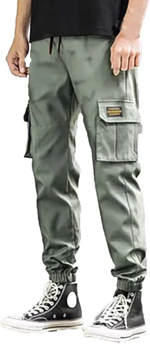 Men's Pants Cargo Relaxed Fit Men's Wild Cargo Pants Casual Joggers Sweatpants Outdoor Waterproof Hiking Work Pants