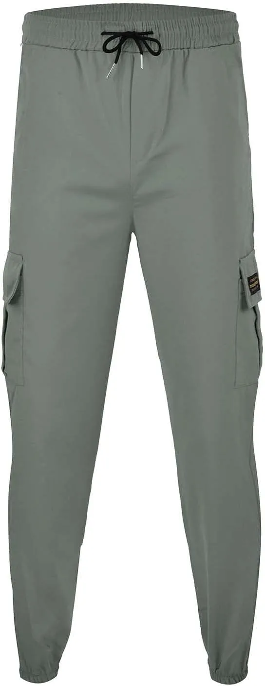 Men's Pants Cargo Relaxed Fit Men's Wild Cargo Pants Casual Joggers Sweatpants Outdoor Waterproof Hiking Work Pants