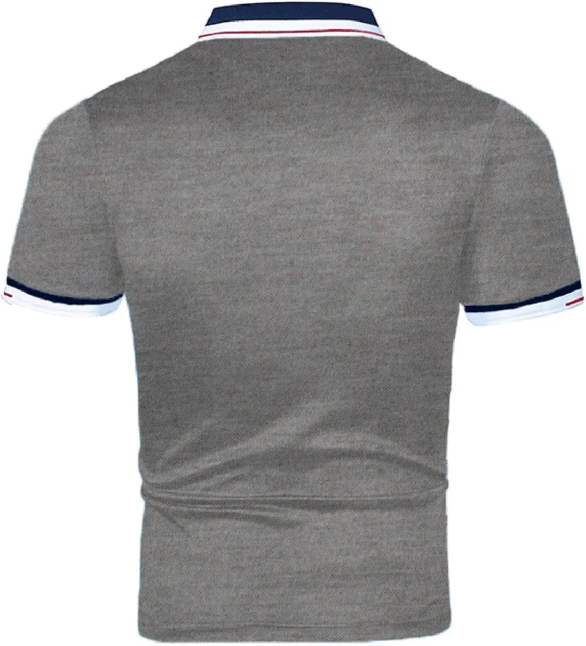 Mens Resort Wear 2025 Muscle V-Neck Athletic Gym Fitness Polo Tees Dry Fit Moisture Wicking Performance Short Sleeve