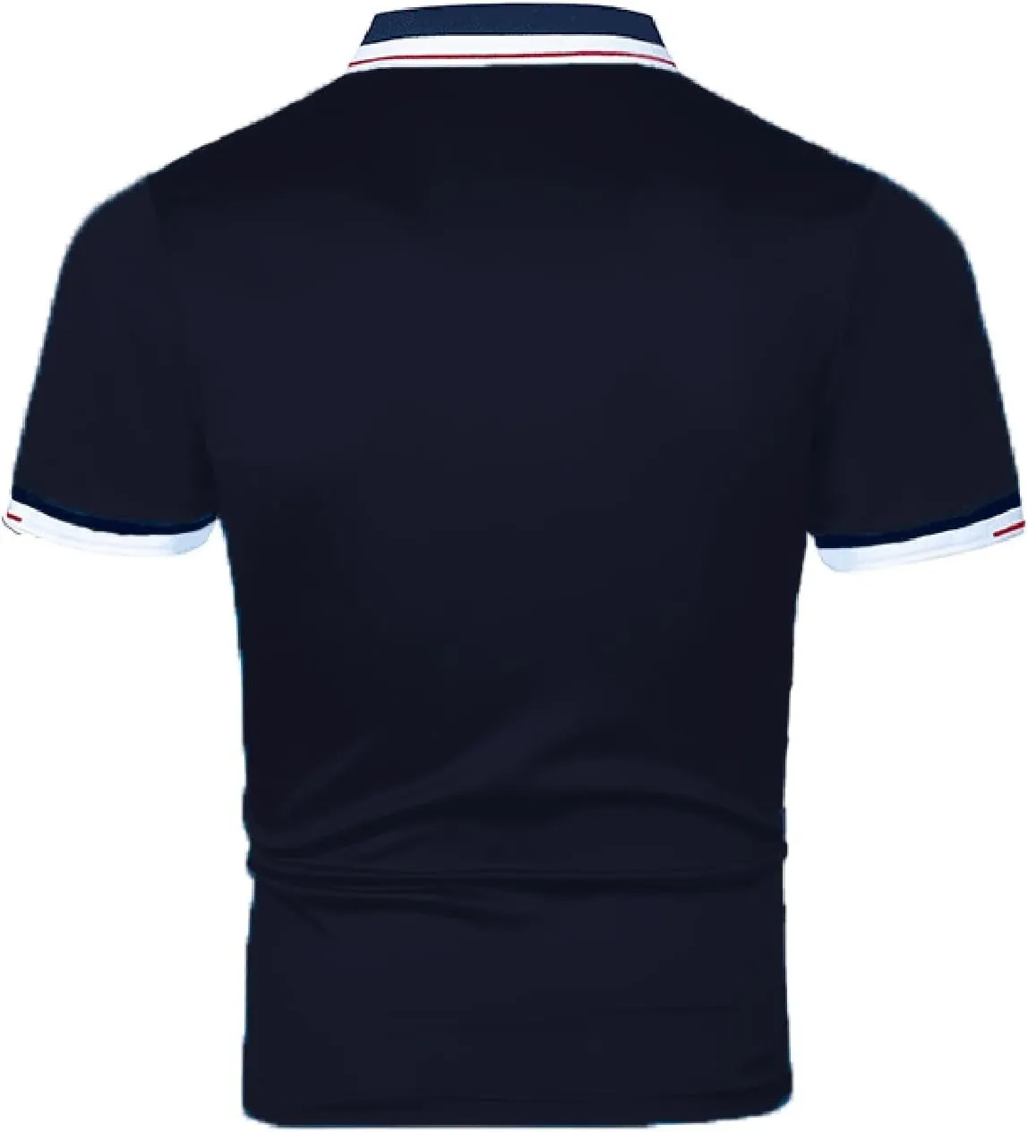 Mens Resort Wear 2025 Muscle V-Neck Athletic Gym Fitness Polo Tees Dry Fit Moisture Wicking Performance Short Sleeve