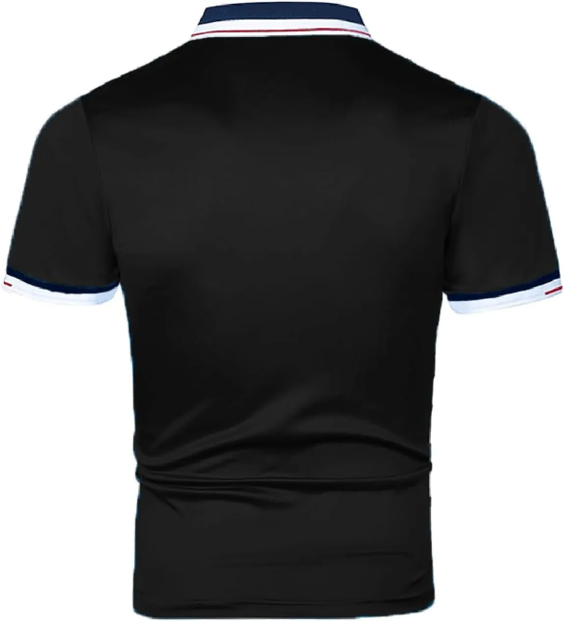 Mens Resort Wear 2025 Muscle V-Neck Athletic Gym Fitness Polo Tees Dry Fit Moisture Wicking Performance Short Sleeve