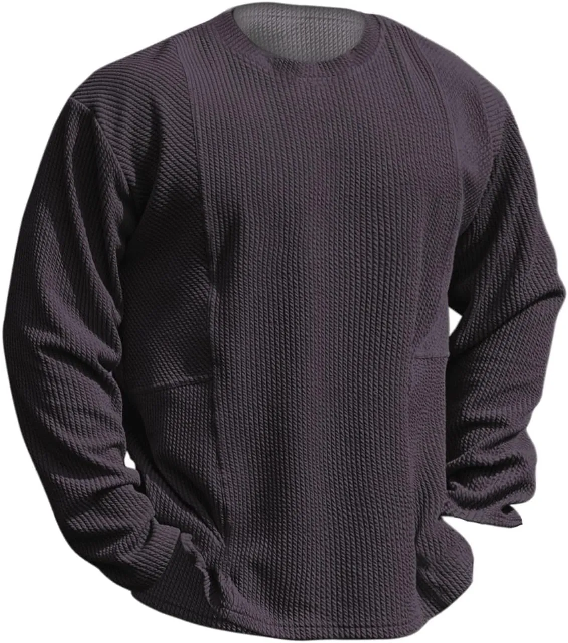 Men's Running Athletic Shirts 1/4 Zip Fleece Pullover Long Sleeve Sweatshirts Lightweight Suitable for Fitness