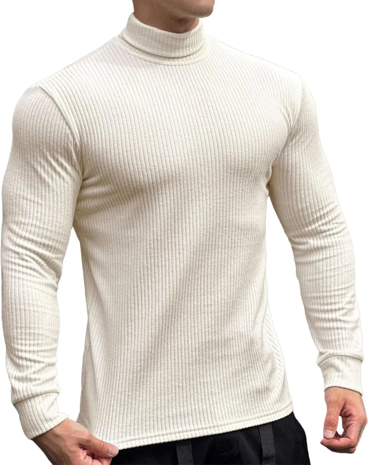 Men's Running Athletic Shirts 1/4 Zip Fleece Pullover Long Sleeve Sweatshirts Lightweight Suitable for Fitness