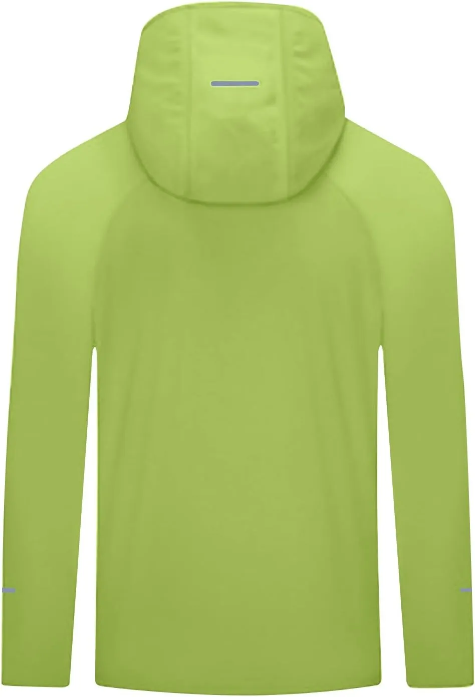 Mens Sport Coat Trendy Solid Color Running Hoodies Long Sleeve Workout Windbreaker Jackets Casual Zip Up Training Tops