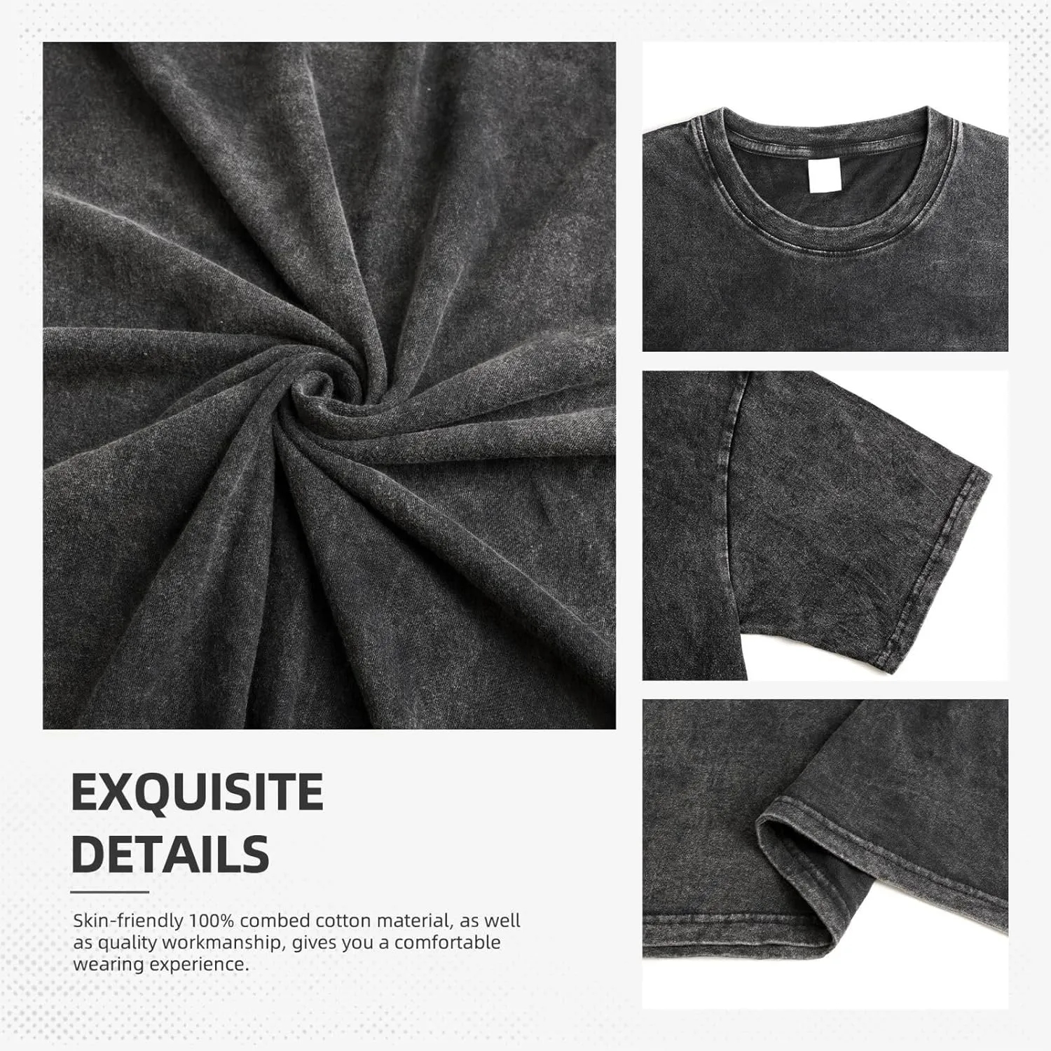 Men's Streetwear Oversized Classic T Shirt Short Sleeve Unisex Teens Cotton Tshirts