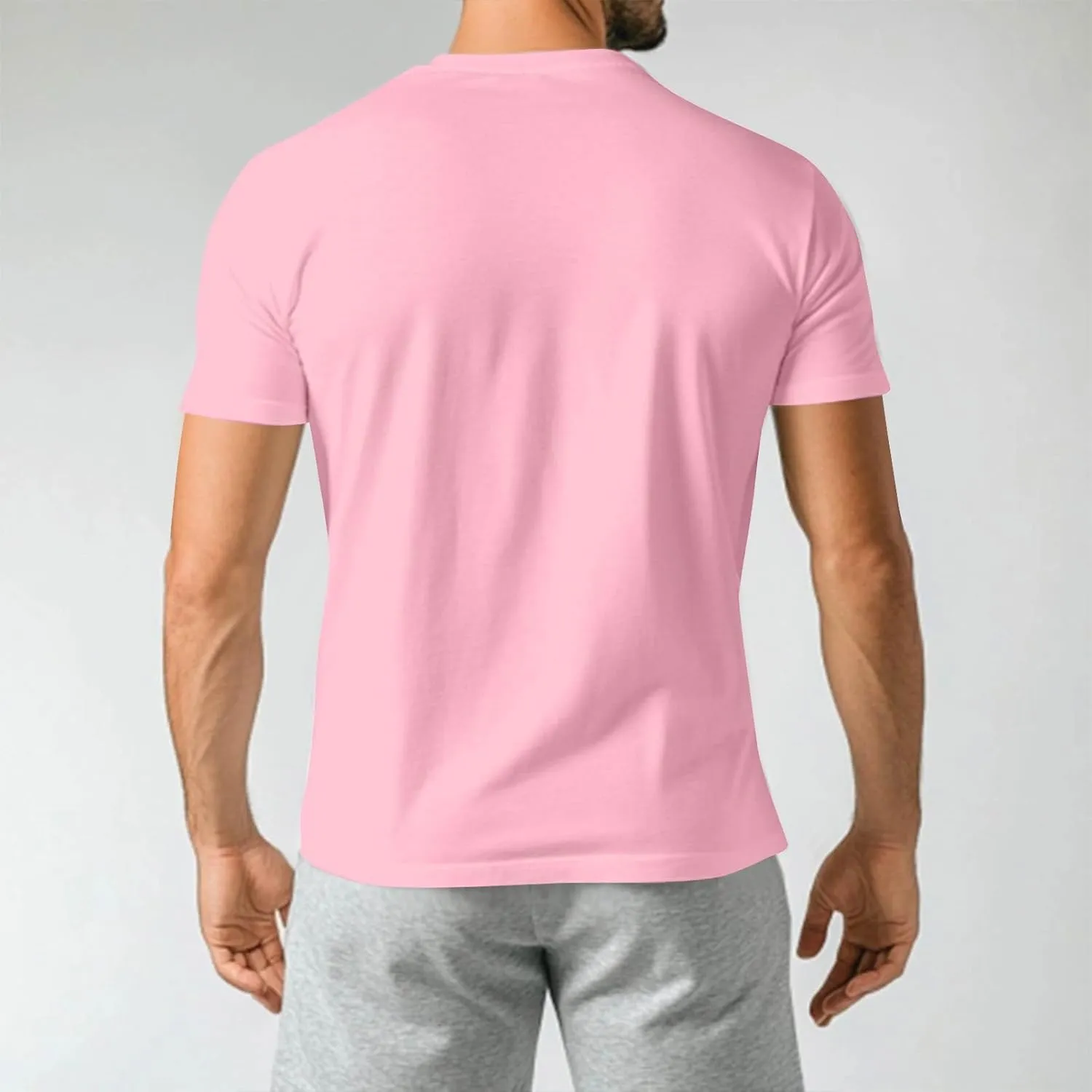 Mens Summer Shirts : Super Soft Premium Fabric Dry Fit Comfortable Daily Tees