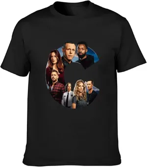 Men's T-Shirts Funny Sweat Shirts Pullover Tees for Men Medium Black
