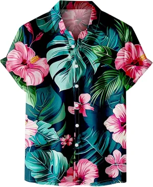 Mens Vacation Shirts Printed Casual Shirt Mens Vacation Shirts Mens Funny Hawaiian Button Down Shirts Button Down