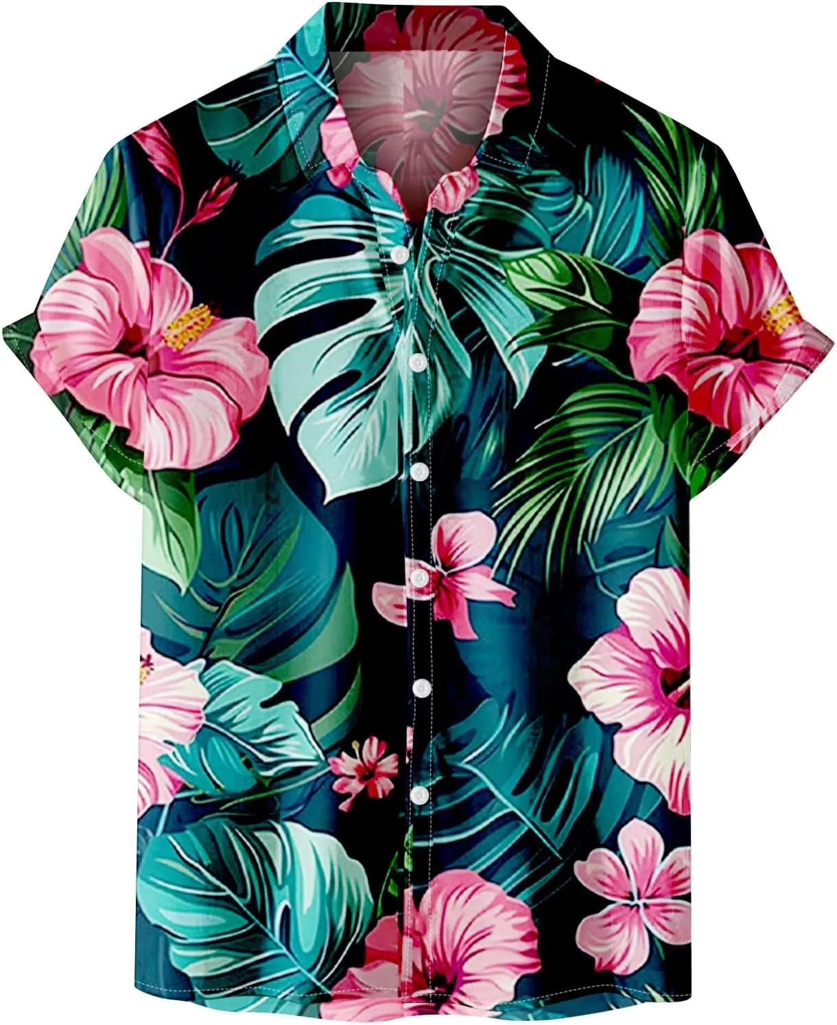 Mens Vacation Shirts Printed Casual Shirt Mens Vacation Shirts Mens Funny Hawaiian Button Down Shirts Button Down