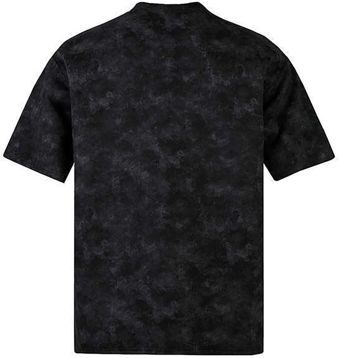 Men's Vintage Short Sleeve Shirts Casual Crewneck Summer Blouse Tops Trendy Loose Washed Heavyweight Basic Tee Shirts