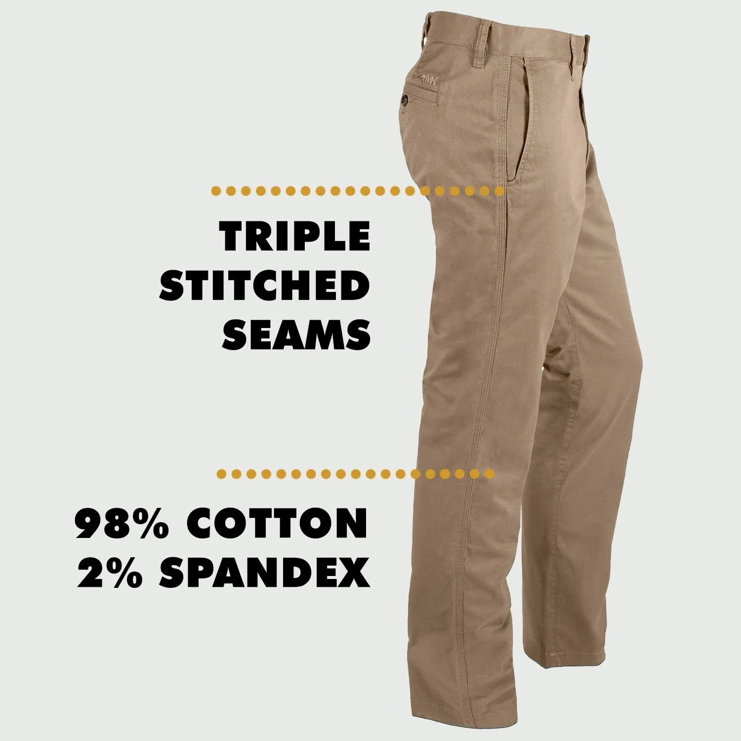 Mountain Khakis Men's Jackson Chino Pants - Slim Tailored Fit