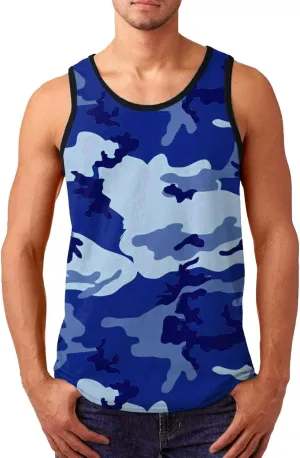 Muscularfit Mens Workout Tank Tops Summer Big and Tall Sleeveless Camo Tank Shirts Casual Pullover Muscle Camouflage T Shirts