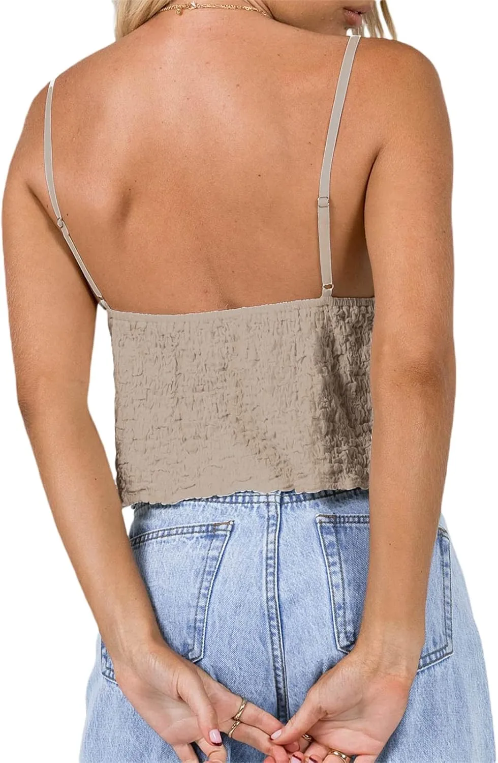 Mxiqqpltky Women Y2K Ruched Camisole Sleeveless Spaghetti Straps V Neck Cami Tops Summer Cute Bow Flowy Tank Tops Streetwear