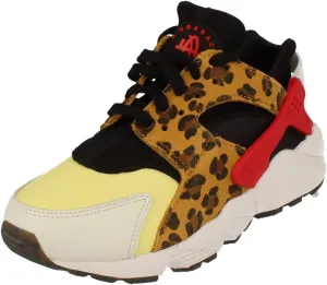 Nike Air Huarache Mens Running Trainers DM9092 Sneakers Shoes (UK 3 US 3.5 EU 35.5, Lemon Chiffon red 700)
