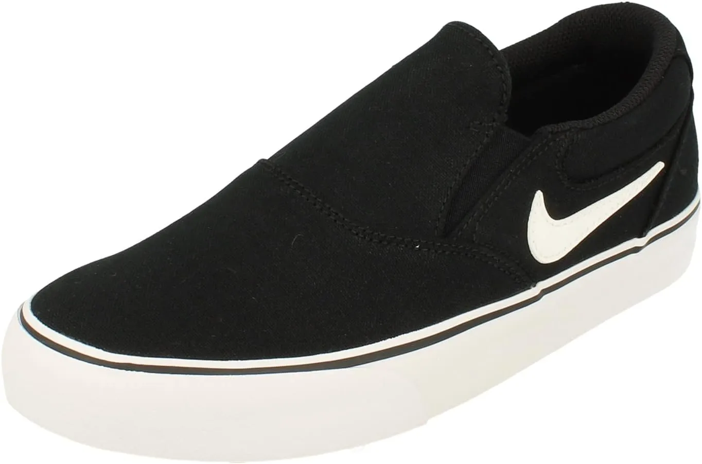 Nike SB Chiron 2 Slip Mens Trainers DM3495 Sneakers Shoes (UK 5.5 US 6 EU 38.5, Black White Black 001)