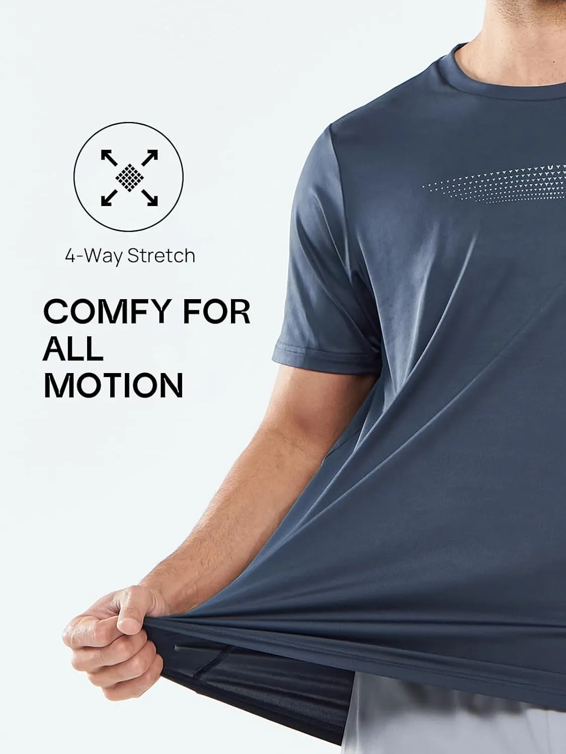NORTHYARD Men's Workout Gym T-Shirts Lightweight Running Athletic Short Sleeve Quick Dry Shirt Tops
