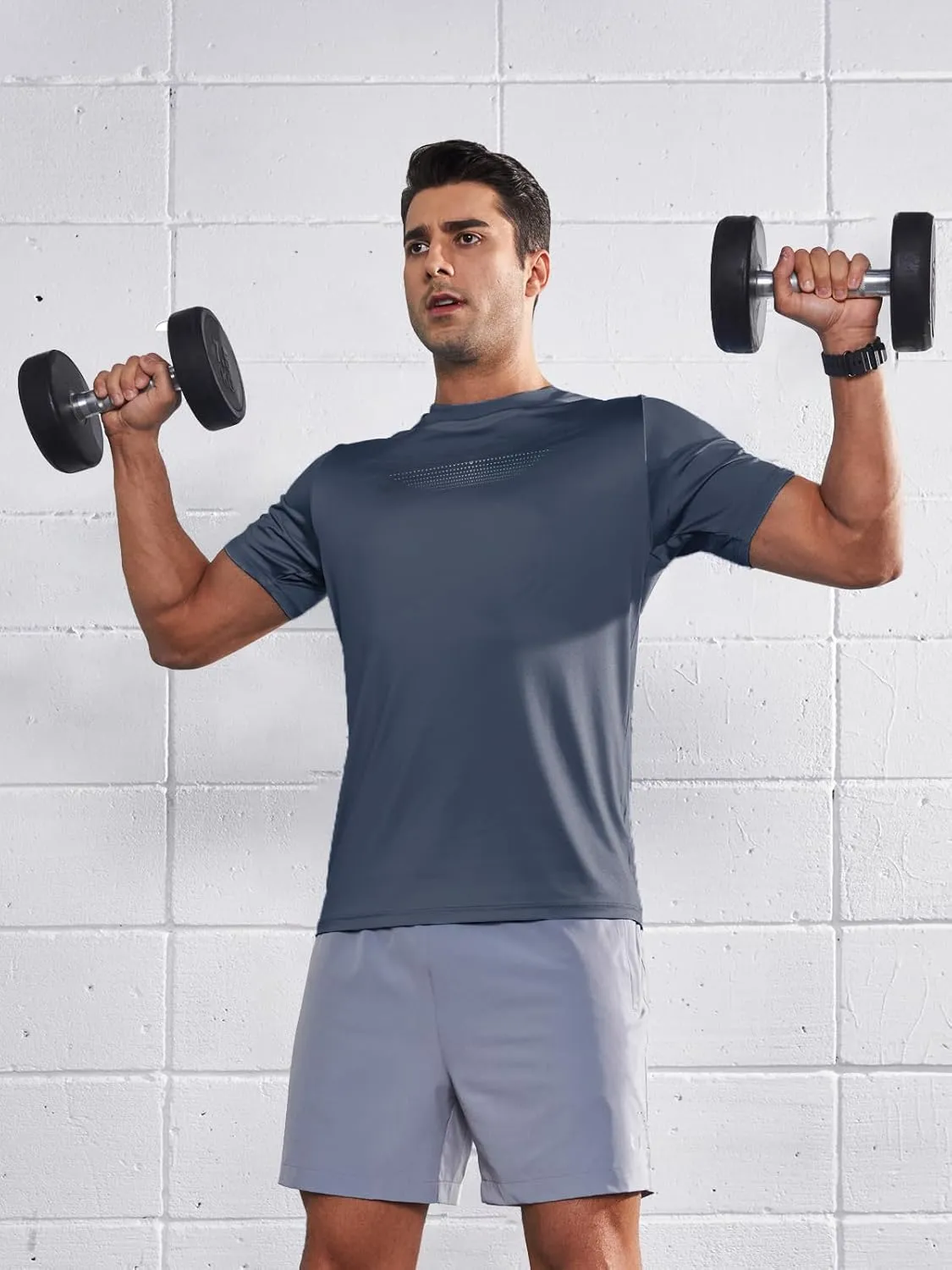 NORTHYARD Men's Workout Gym T-Shirts Lightweight Running Athletic Short Sleeve Quick Dry Shirt Tops