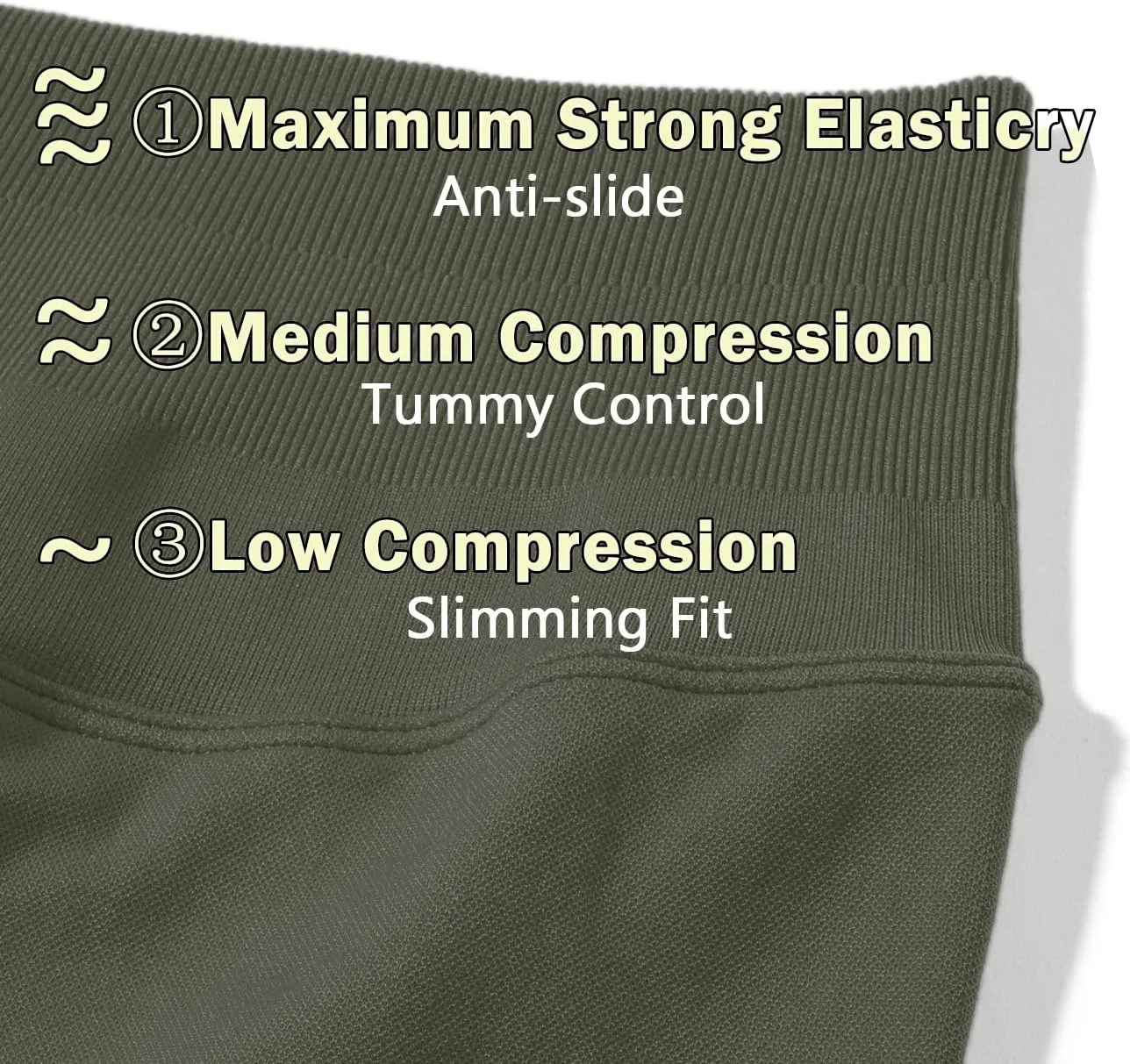 OMKAGI Women Scrunch Butt Lifting Leggings Seamless High Waisted Workout Yoga Pants
