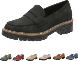 Orthoture- Orthopaedic Thick-Soled Loafers,Stirrup Shoes,Women's Orthopaedic Shoes,Women's Round Toe Walking Shoes
