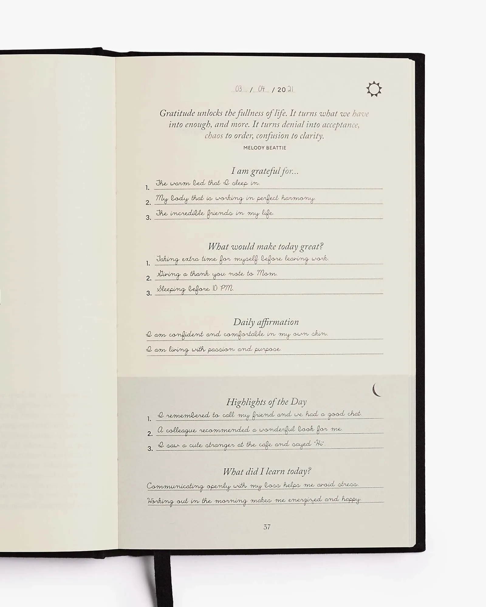 Parent & Child Gratitude Bundle - Bold Black by Intelligent Change