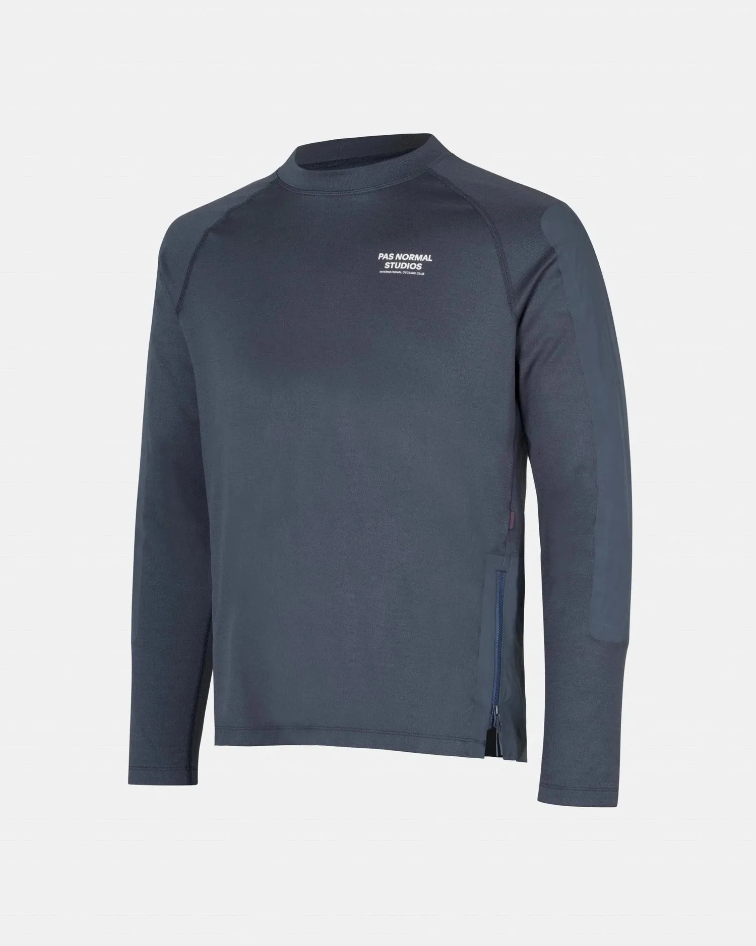 PAS NORMAL STUDIOS ESCAPISM Technical LS Tshirt - Classic Blue