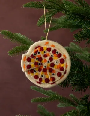 Pizza Lover Felt Ornament