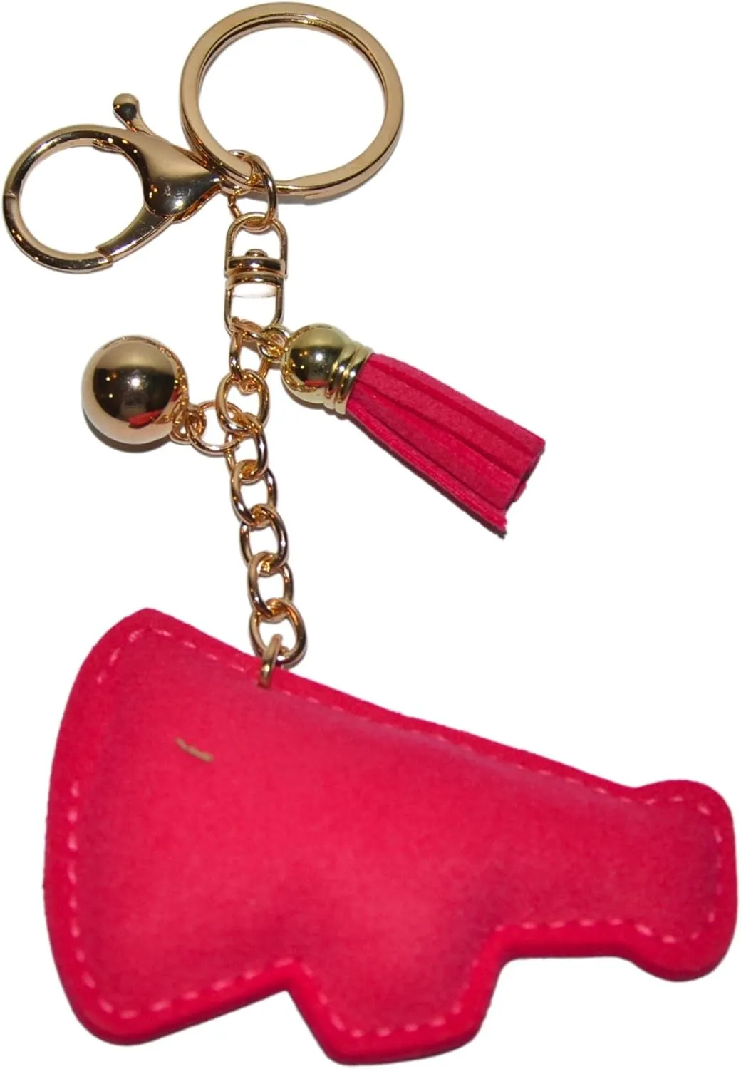 Popfizzy Bling Keychain Accessories for Women - Cute Rhinestone Car Keys Charms, Purse Charms for Handbags