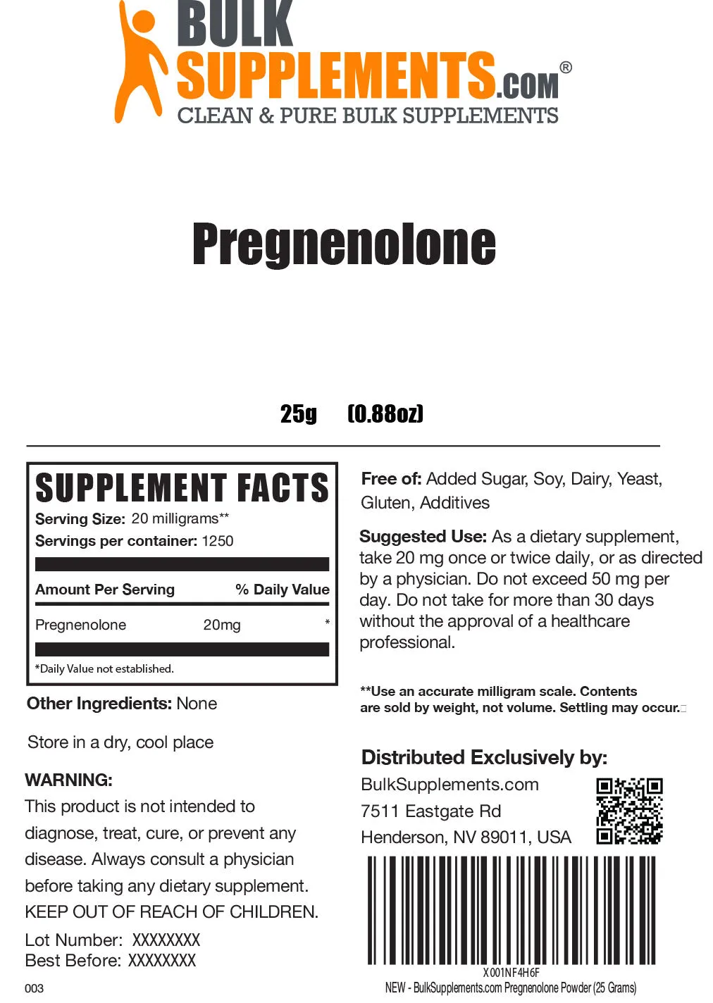 Pregnenolone Powder
