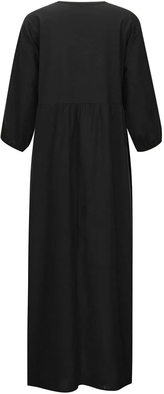 PTOLOCIF Womens Summer Casual Half Sleeve V Neck Midi Dresses Plus Size Dress a Line Flowy Tiered 2025 Boho Beach Dress
