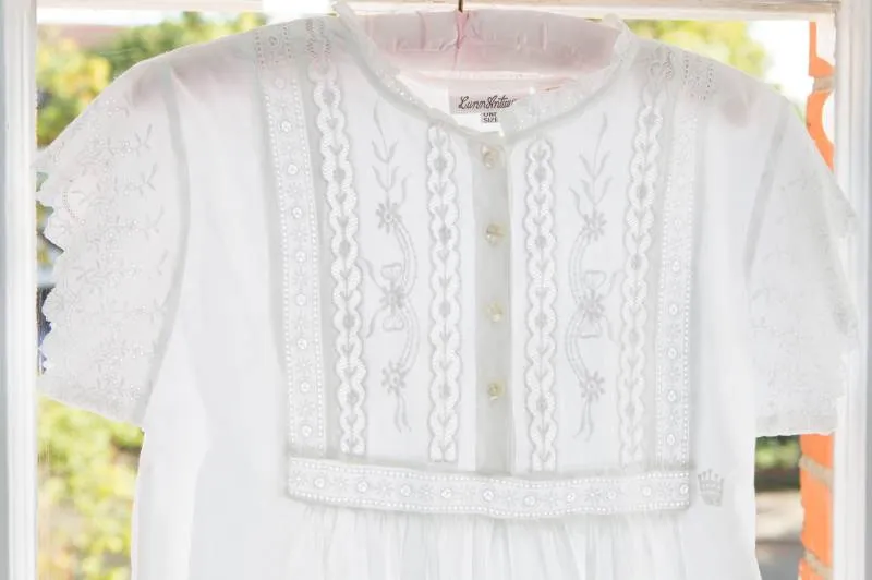 Regency Nightdress - Short-Sleeved Emma Design