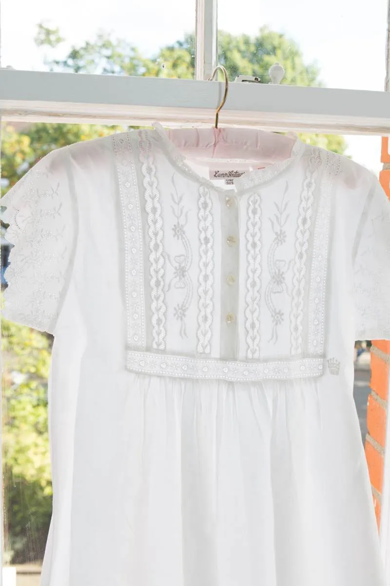 Regency Nightdress - Short-Sleeved Emma Design