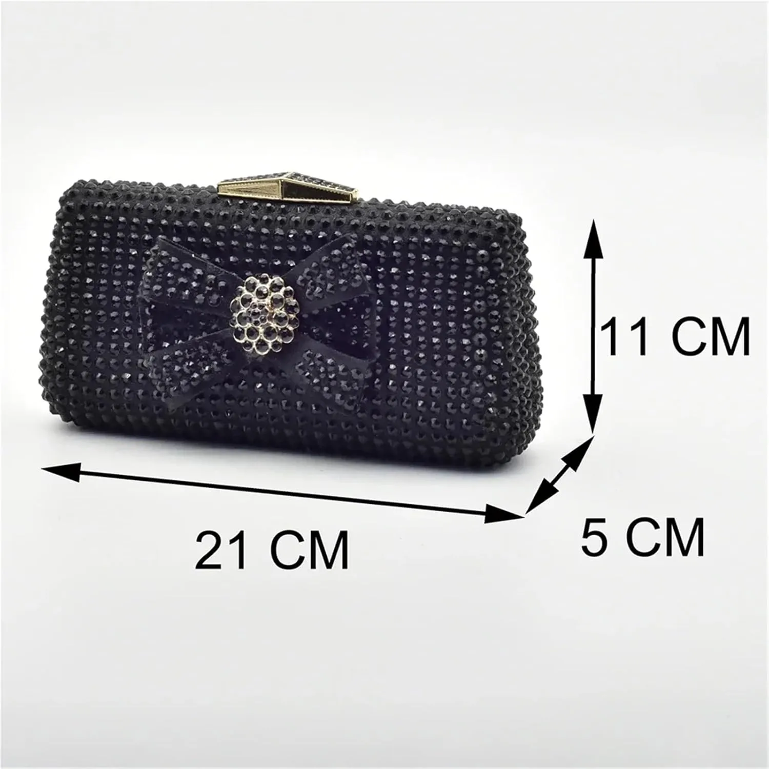 Rhinestone Bags Evening Clutch Bag Purses and Handbag Shoulder Bag Shiny Crystal Clutch Purse Party Bag Banquet Bag(Purple)