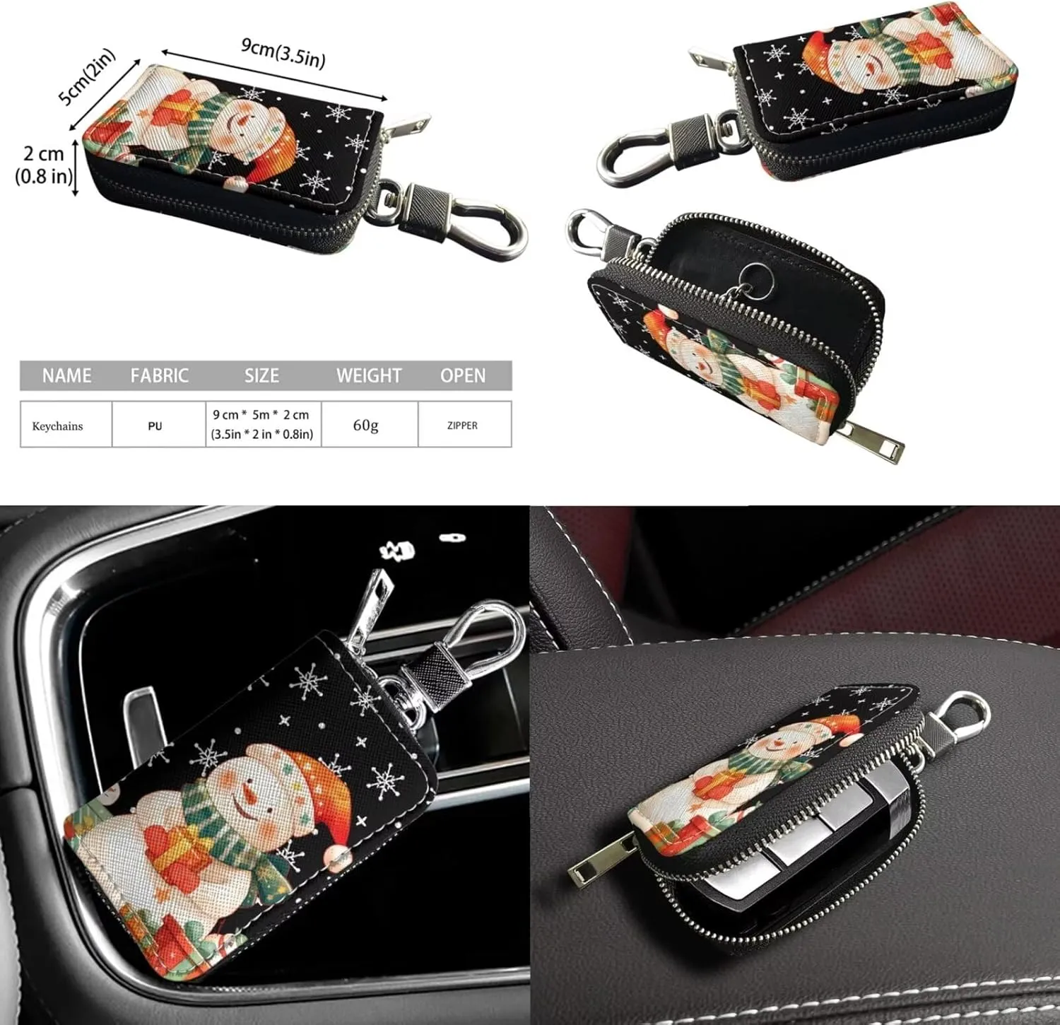 Rnyleeg 2 pcs Large Crossbody Bag for Women Leather Hobo Handbag for Work Bucket Bag with Matching Leather Car Key Cover
