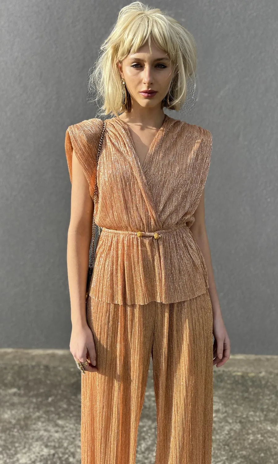 Sabina Musayev Valerie Top - Apricot