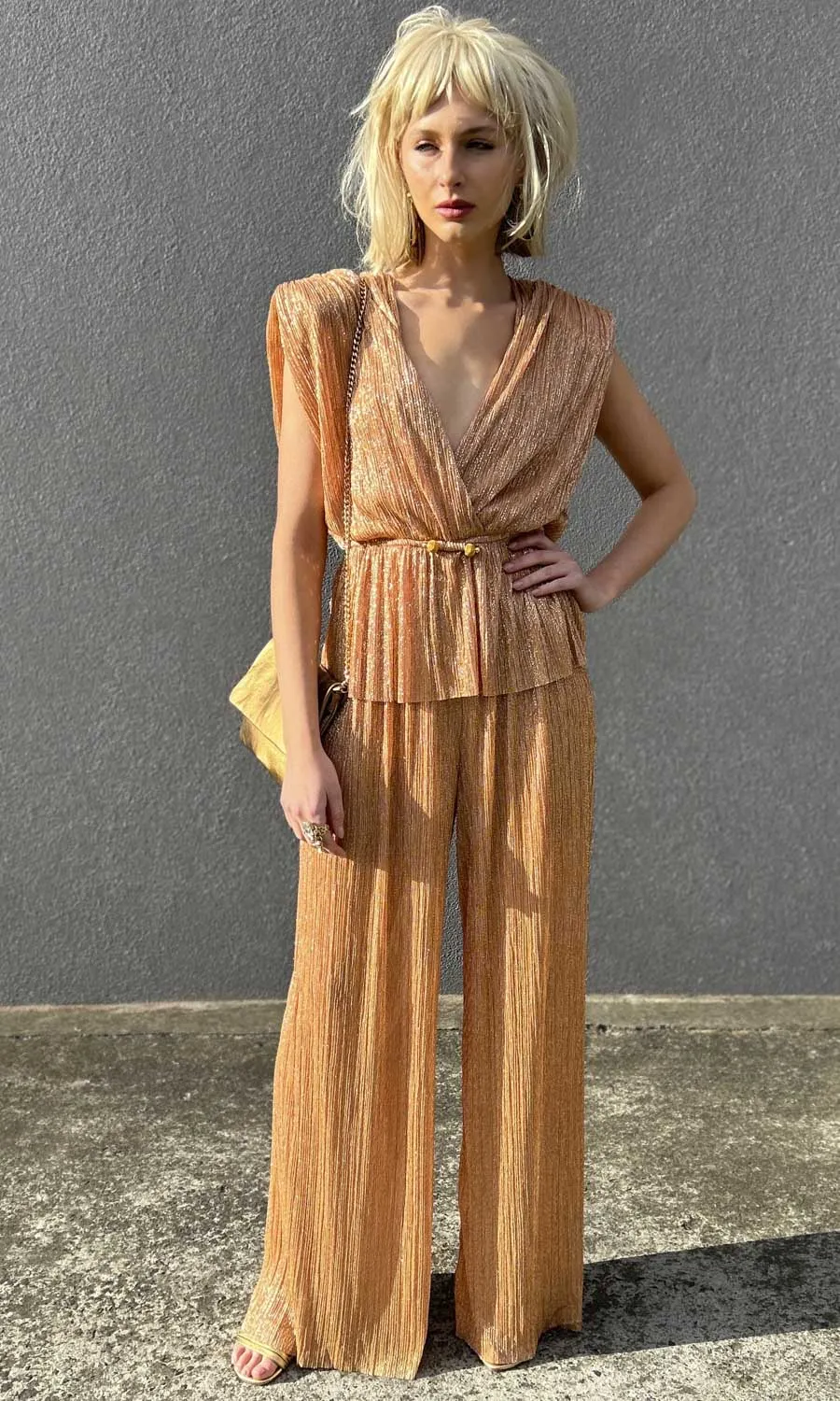 Sabina Musayev Valerie Top - Apricot