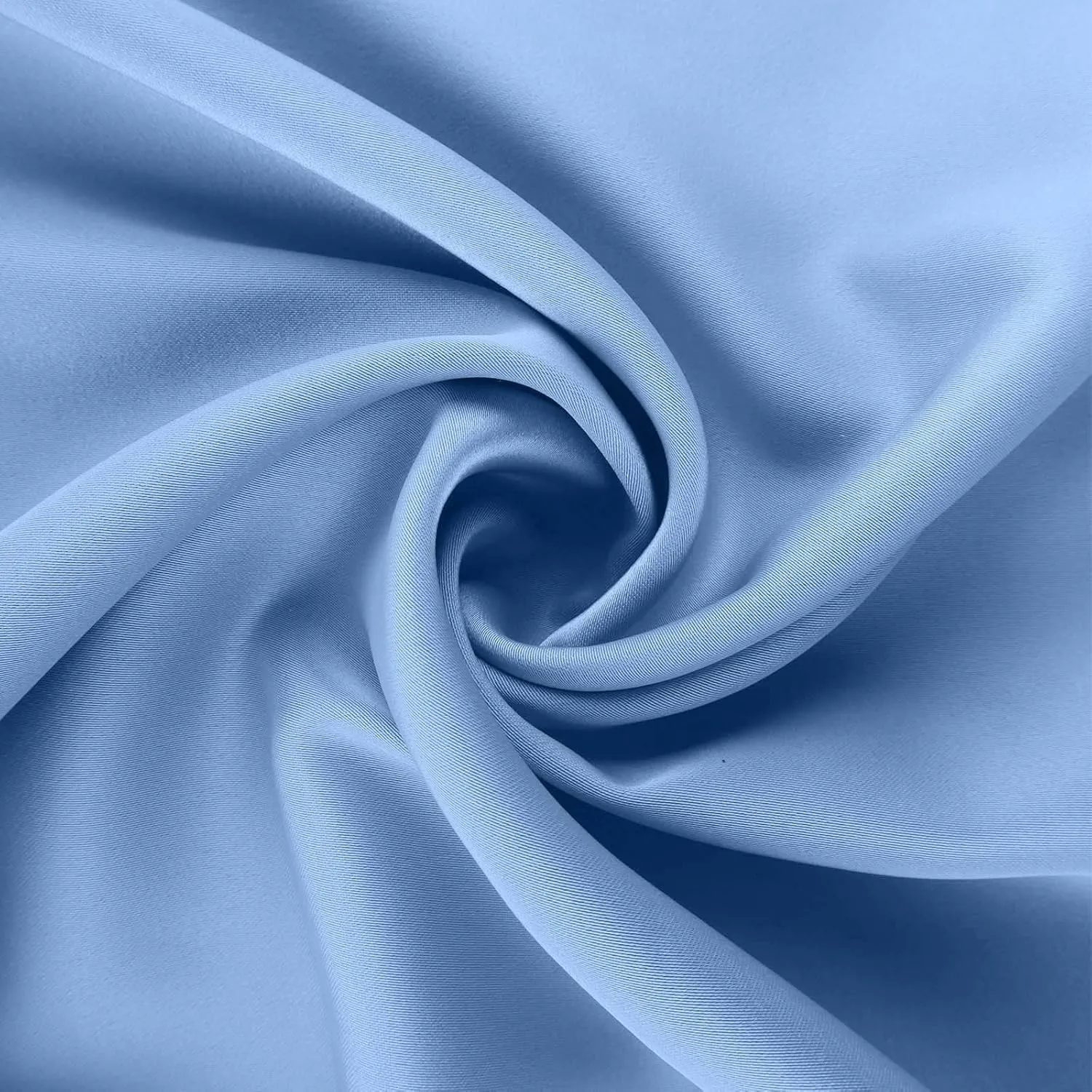 Satin Maxi Skirt Women High A-Line Long Skirt Sleek Elegant Light Blue