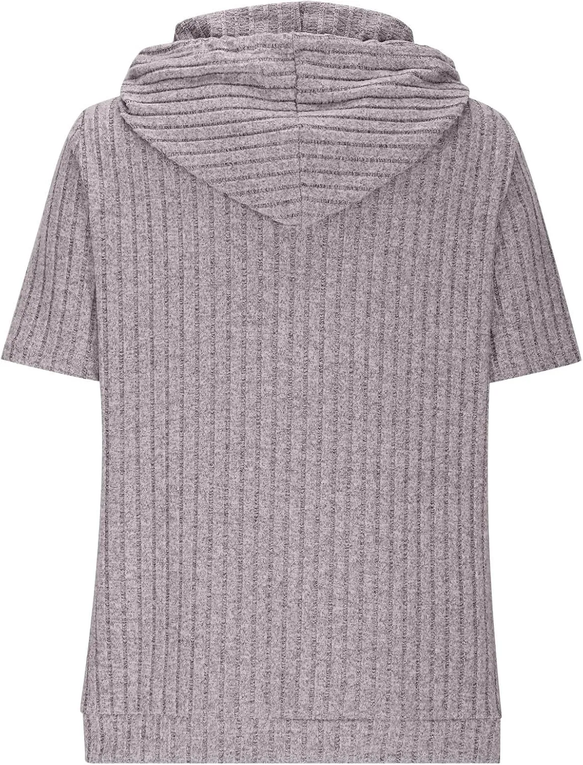 Short Sleeve Hoodies for Women Pullover Oversized Sweatshirts Trendy Casual Shirts Tunic Tops with Pockets Clothes Outfits