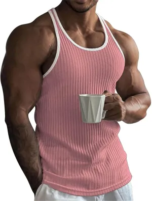 Sleeveless Shirts for Men Casual Loose Fit Men'S Summer Comfort Tank Top Men Tank Top Top Tanks for Men Undershirt
