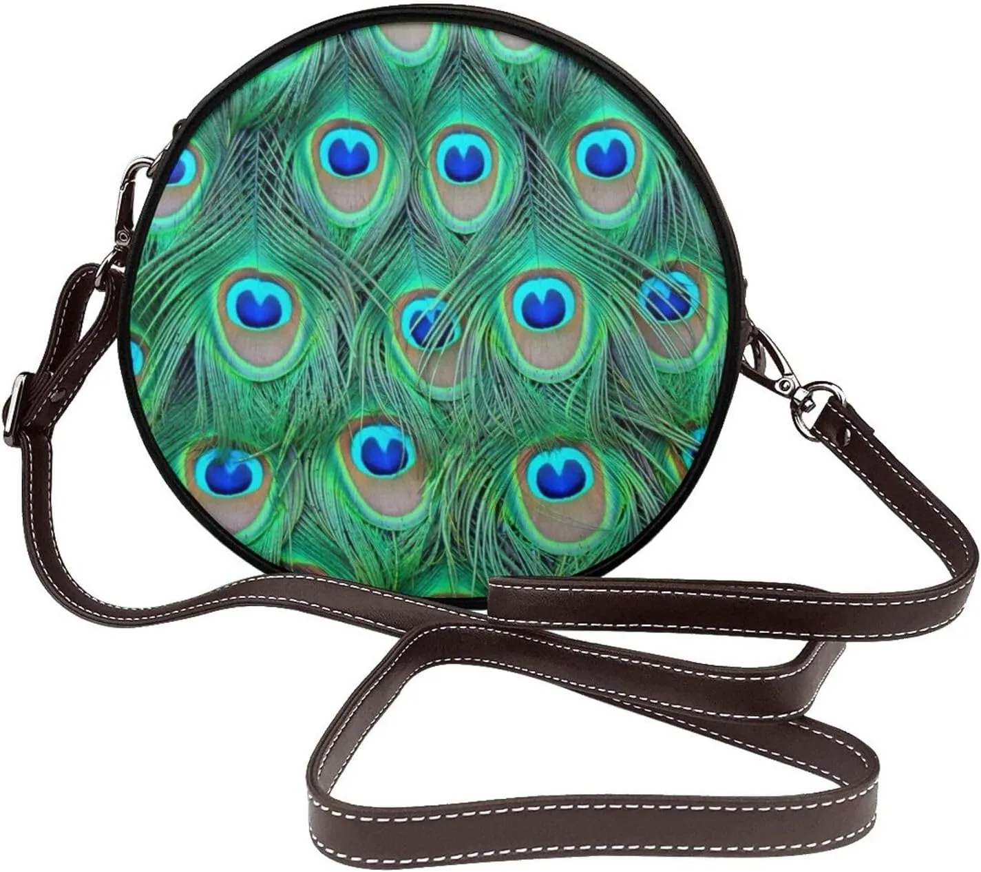 Stylish Handbags Purse Sleek Crossbody Bag with Top Zipper