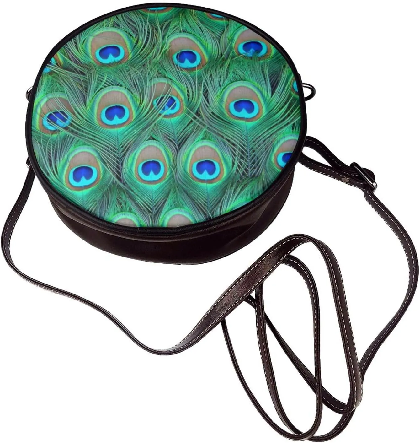 Stylish Handbags Purse Sleek Crossbody Bag with Top Zipper