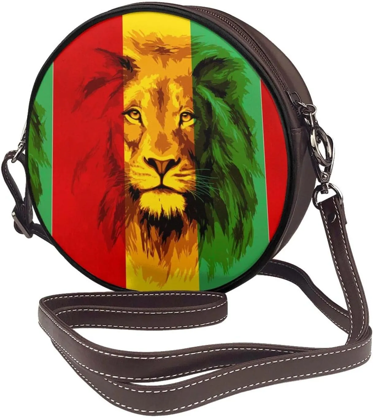 Stylish Handbags Purse Sleek Crossbody Bag with Top Zipper