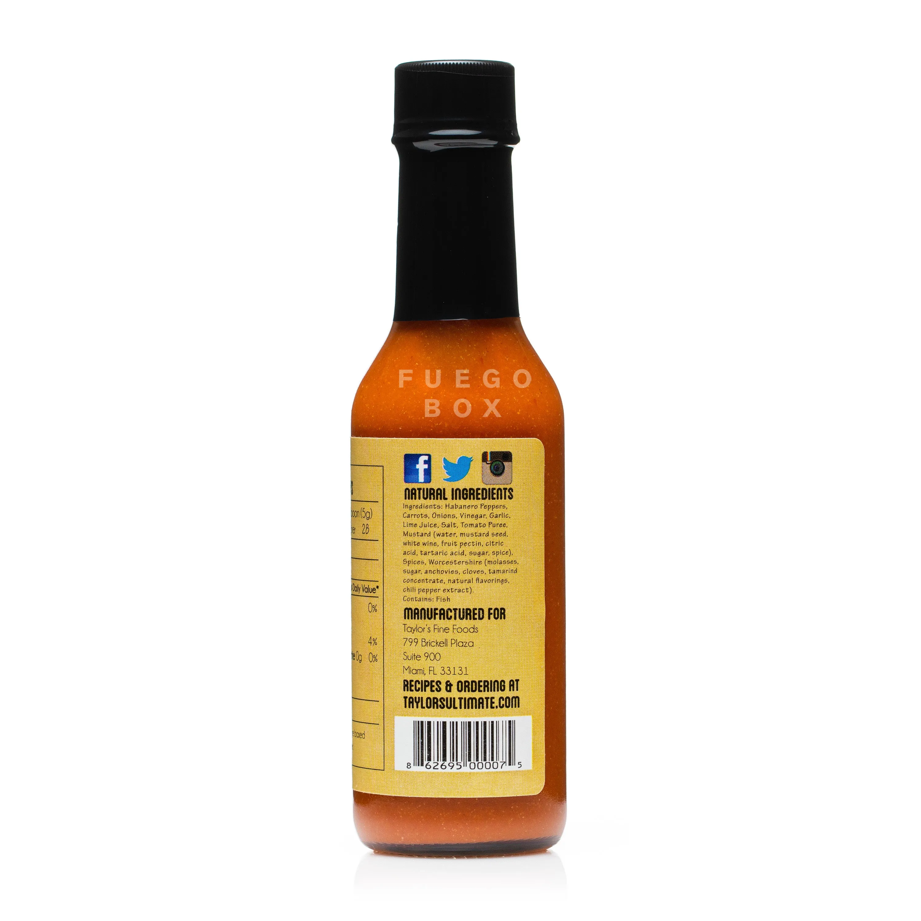 Taylor’s Ultimate Tuscan Style Hot Sauce